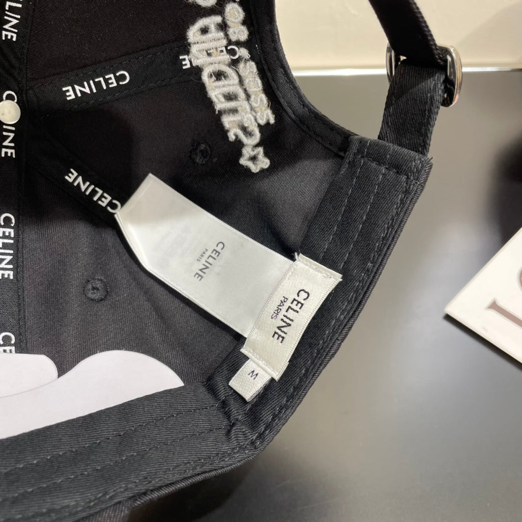 CELINE 25S BASEBALL CAP 735286 IN CANVAS