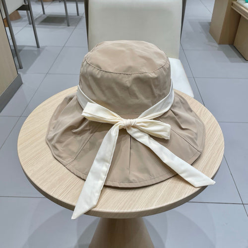 CELINE 25S BUCKET HAT 735018 IN NUDE