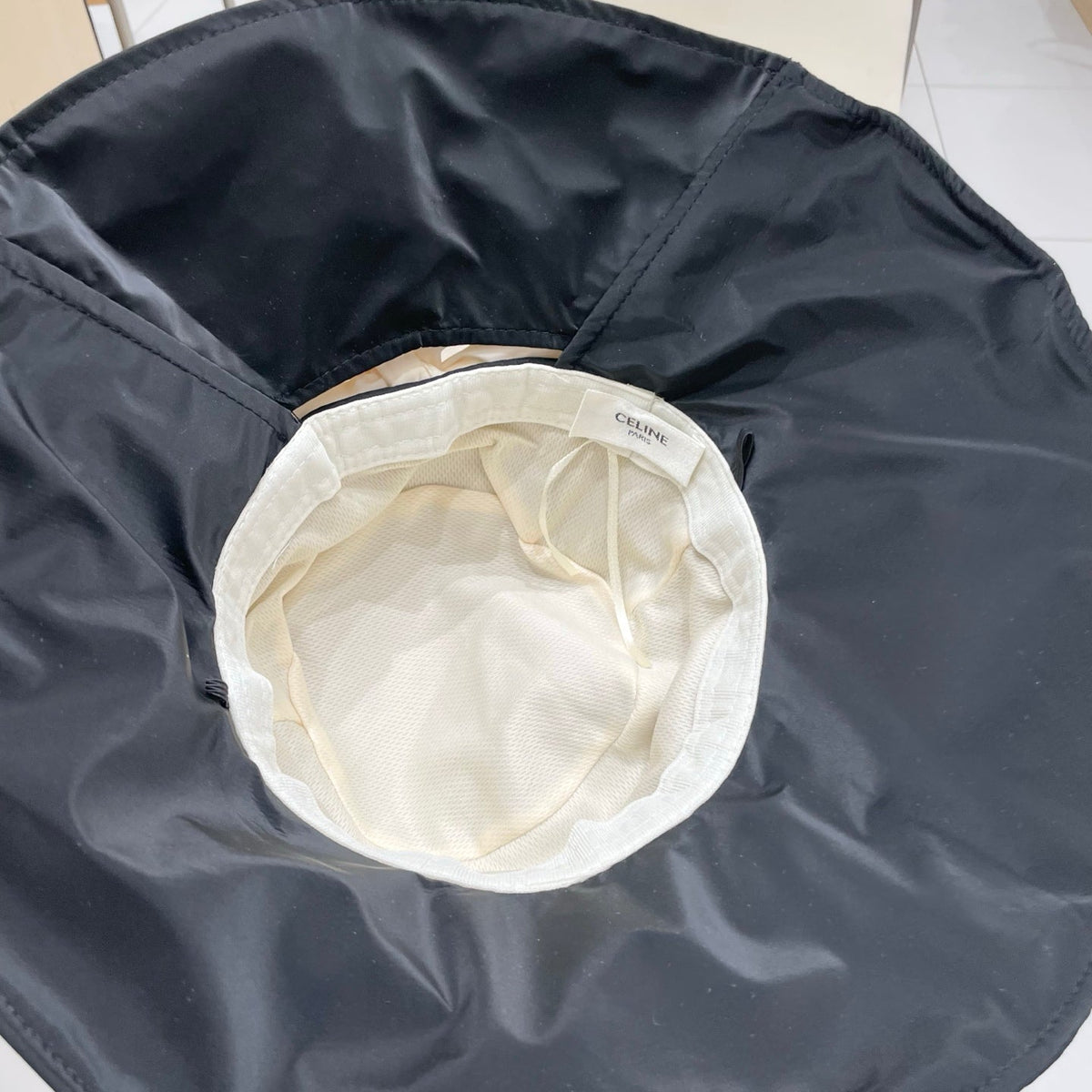 CELINE 25S BUCKET HAT 735019 IN BLACK